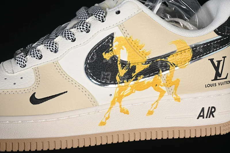 All Categories Nk Air Force 1 Air Force Series Nk Air Force 1 Low Air Force Low Nike Air Force 1'07 Low Joint Horse Galloping Air Force One Low Casual Shoes ZH2598-308